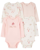 Enxoval bebê 8 peças manga longa ovelhas multicor | Carter's